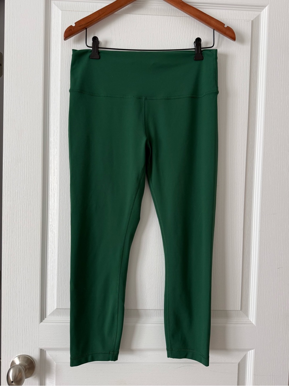 Lululemon Wunder Train High-Rise Leggings 23" Inseam Everglade Green Size 12